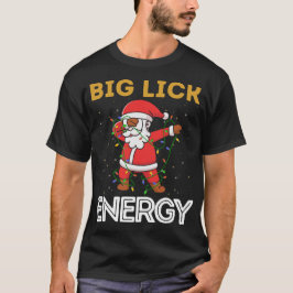 Big Lick Energy Santa Dab Navidades feos suéter