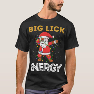 Big Lick Energy Santa Dab Navidades feos suéter
