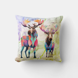 Big Moose y un amigo MooseTira de almohada