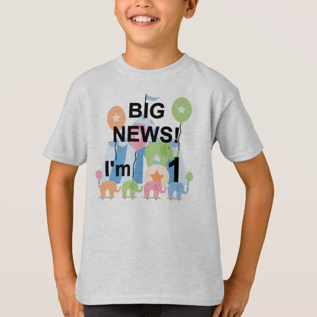 Big News Circus Camisetas y regalos de cumpleaños (Anverso)