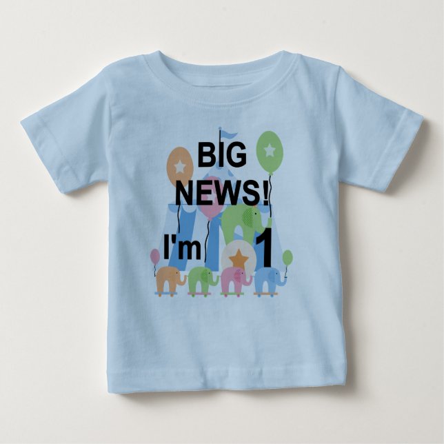 Big News Circus Camisetas y regalos de cumpleaños (Anverso)