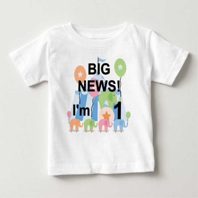 Big News Circus Camisetas y regalos de cumpleaños (Anverso)