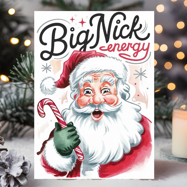 Big Nick Energy Divertido Santa Navidad (Subido por el creador)