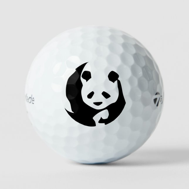 Big Panda TaylorMade 3 Pack pelotas de golf (Anverso)
