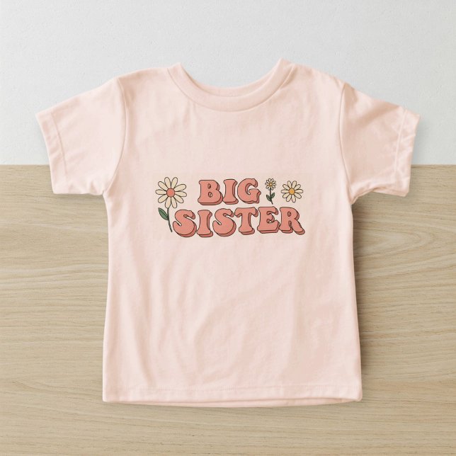 Big Sister T-Shirt - Cute Maternity Announcement  (Subido por el creador)