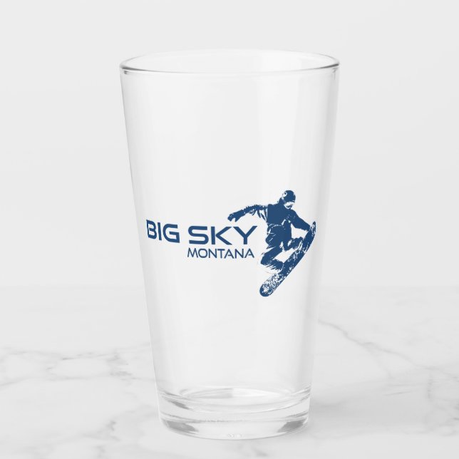 Big Sky Resort Montana Snowboarder (Anverso)