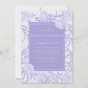 Bígaro Invitaciones a la boda de flores