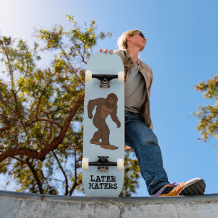 BIGFOOT DESPUÉS DE ODIAR EL FUNNY SKATEBOARD DECK