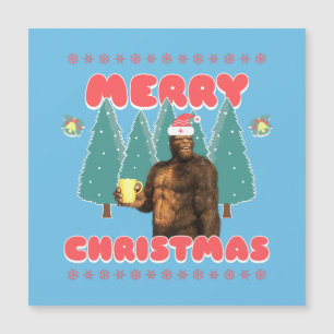 Bigfoot Divertido - Feliz Navidad