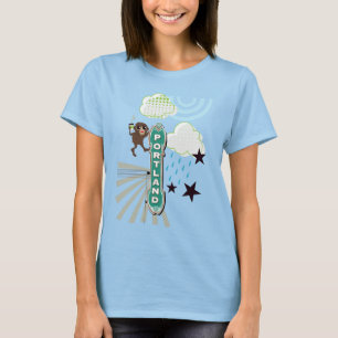 Bigfoot en camiseta de la P-ciudad