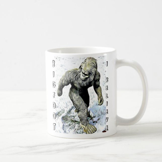 Bigfoot I cree la taza de café (Derecha)