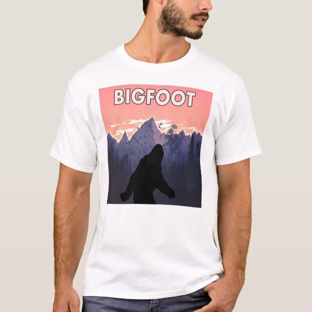 BIGFOOT Retro Camiseta Esencial (Anverso)