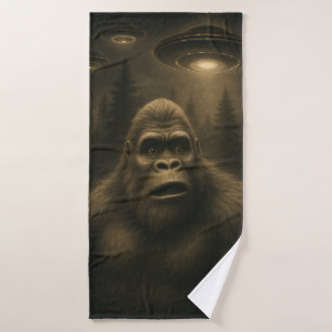 Bigfoot Sasquatch Alien UFO Funny