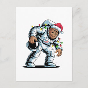 Bigfoot Sasquatch Astronaut Navidad 2026 Fiesta