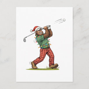 Bigfoot Sasquatch Golf Navidad 2026 Fiesta  