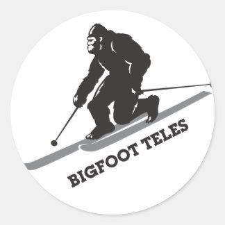 Bigfoot Teles Pegatina