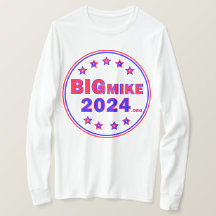 BigMike2024: Camiseta de manga larga para hombres