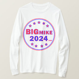 BigMike2024: Camiseta de manga larga para hombres