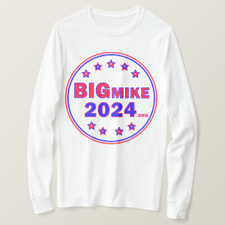 BigMike2024: Camiseta de manga larga para hombres