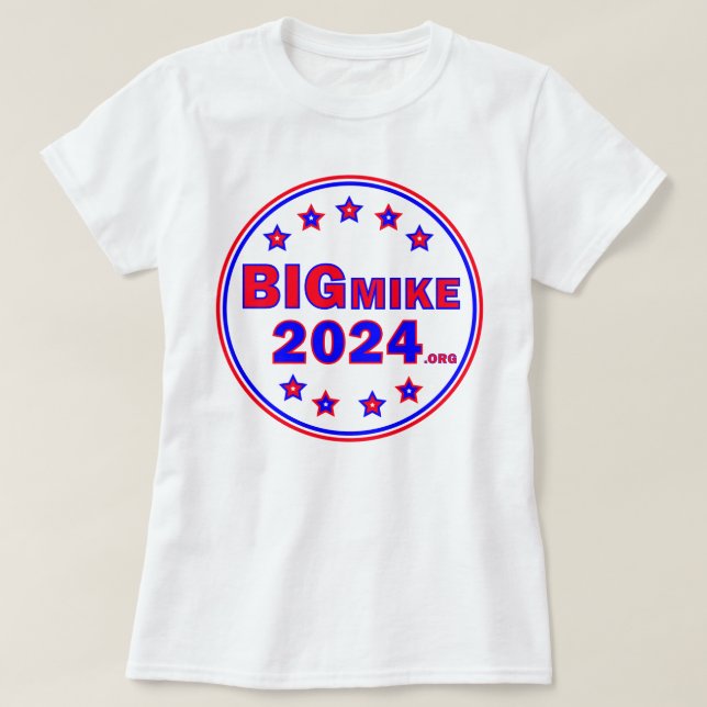 BigMike2024: Camiseta femenina (Diseño del anverso)
