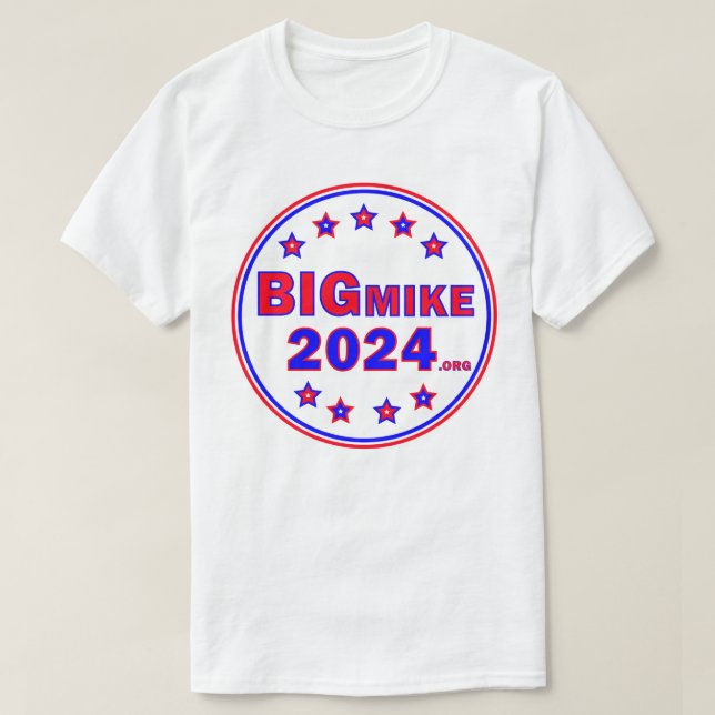 BigMike2024: Camiseta masculina (Diseño del anverso)