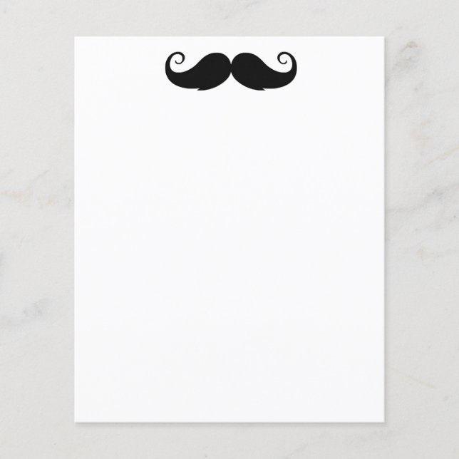 Bigote 4.5" x 5.6" Folleto (Frente)
