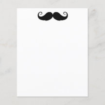 Bigote 4.5" x 5.6" Folleto