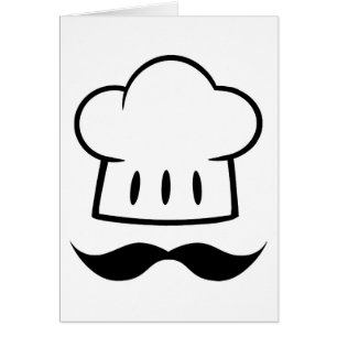 Bigote del regalo del cocinero para el bigote de