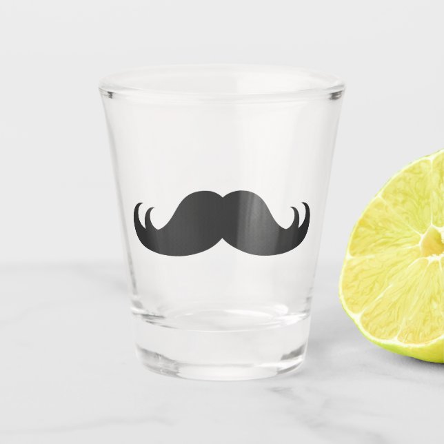 Bigote divertido - vaso de medida (Anverso)