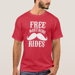 Bigote gratis en camiseta