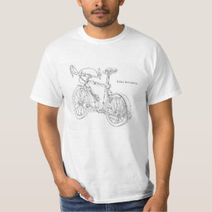 Bike porque camiseta (hombres)