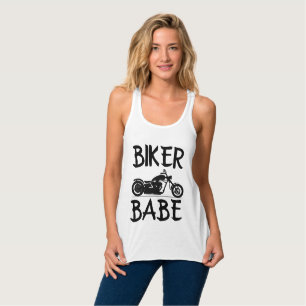 BIKER BABE, Camisetas de motocicleta para damas