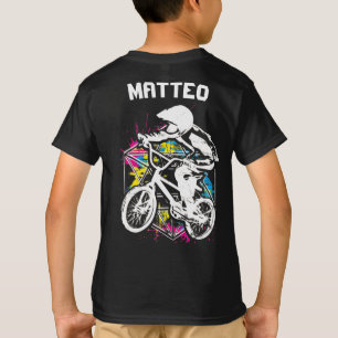 Biker Bmx colorido - Camiseta Bmx personalizada