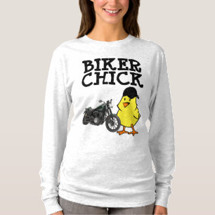 BIKER CHICK, camisetas para motocicletas para muje