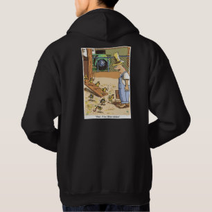 Biker Chicks sudadera encapuchada negra