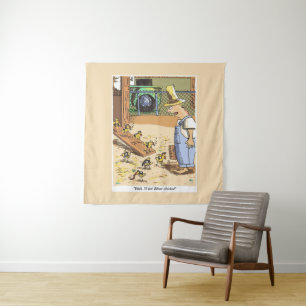 Biker Chicks tapiz de caqui