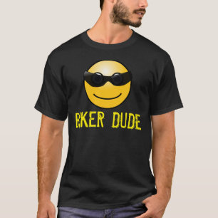 Biker Dude, camisetas de moto, divertida