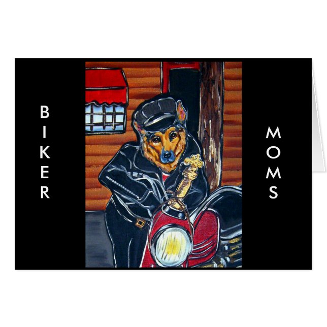 Biker Shepherd de Alemania (Anverso (Horizontal))