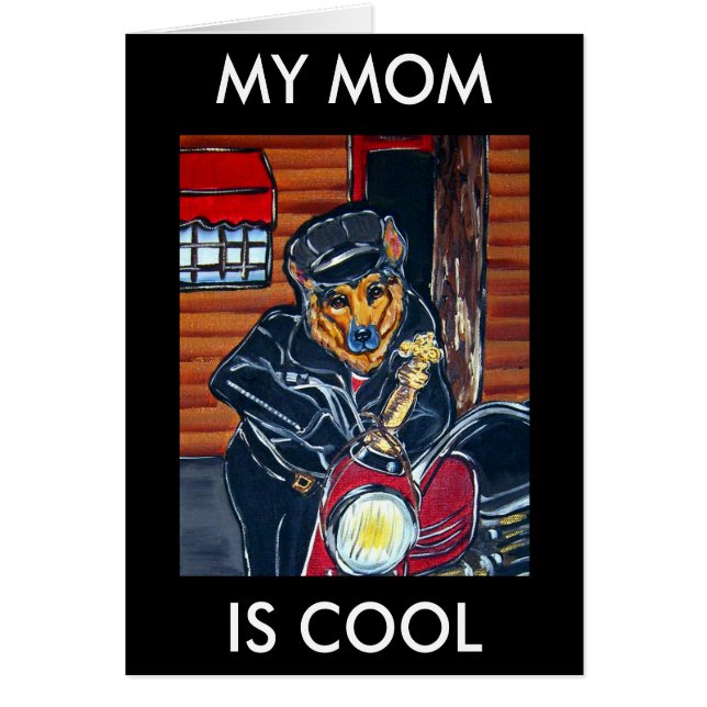 Biker Shepherd de Alemania (Frente)