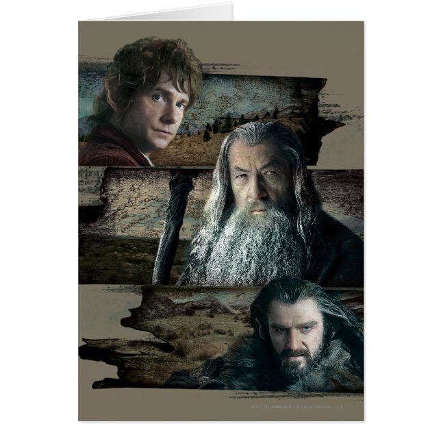 BILBO BAGGINS™, Gandalf, THORIN OAKENSHIELD™ (Frente)
