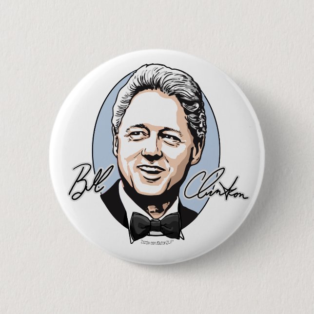 Bill Clinton para el primer botón del caballero (Anverso)