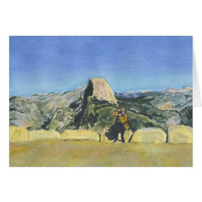 Bill en Glacier Point, Yosemite (Anverso (Horizontal))