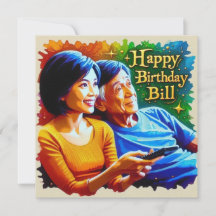 BILL~ Tarjeta de cumpleaños ~ Tiempo de descanso ~