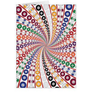 Billar / Bolas de billar espiral: