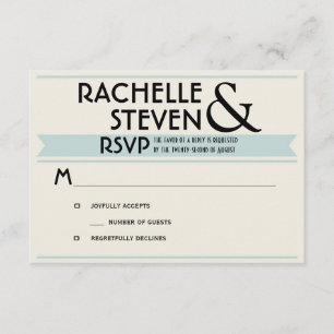 Billboard Wedding RSVP