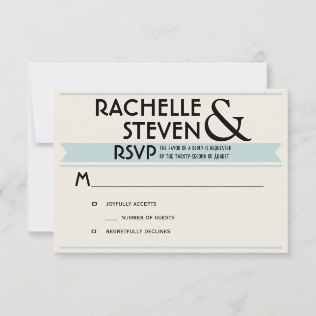 Billboard Wedding RSVP (Anverso)