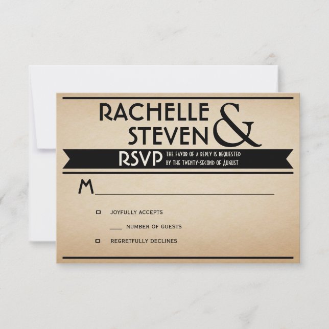 Billboard Wedding RSVP (Anverso)