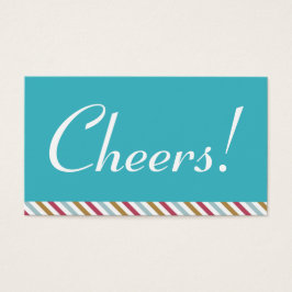 Billete de bebida de la fiesta de fiesta de Martin