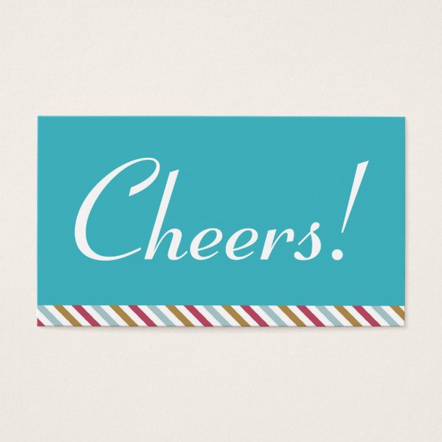 Billete de bebida de la fiesta de fiesta de Martin (Frente)