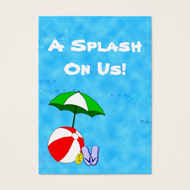 Billete de comida para Fiesta de personalizado (Frente)